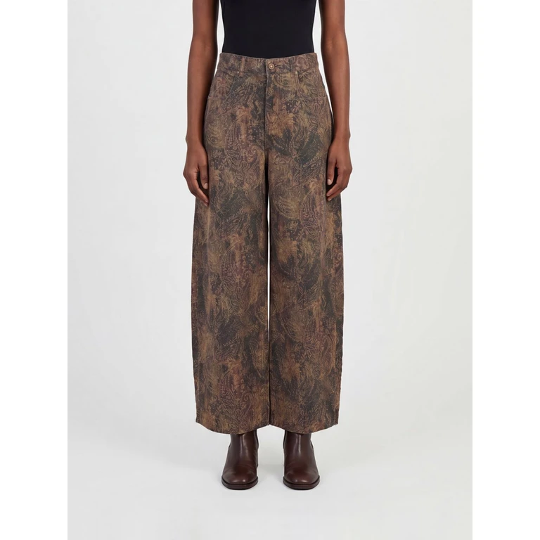 LIU JO Pants Woman color Brown (UF6163T684AL9146)