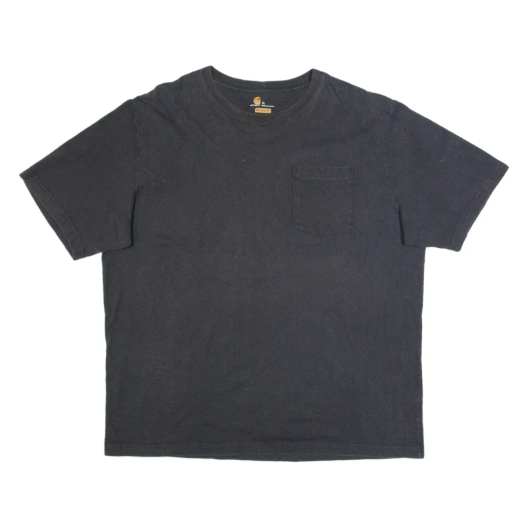CARHARTT Mens T-Shirt Black XL