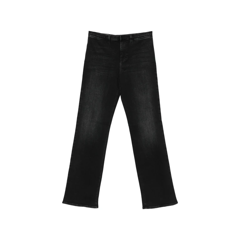 Gucci Web-stripe Wide-leg Jeans