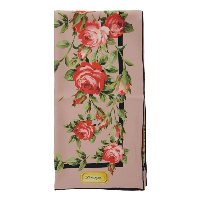 Dolce & Gabbana Floral-print Scarf