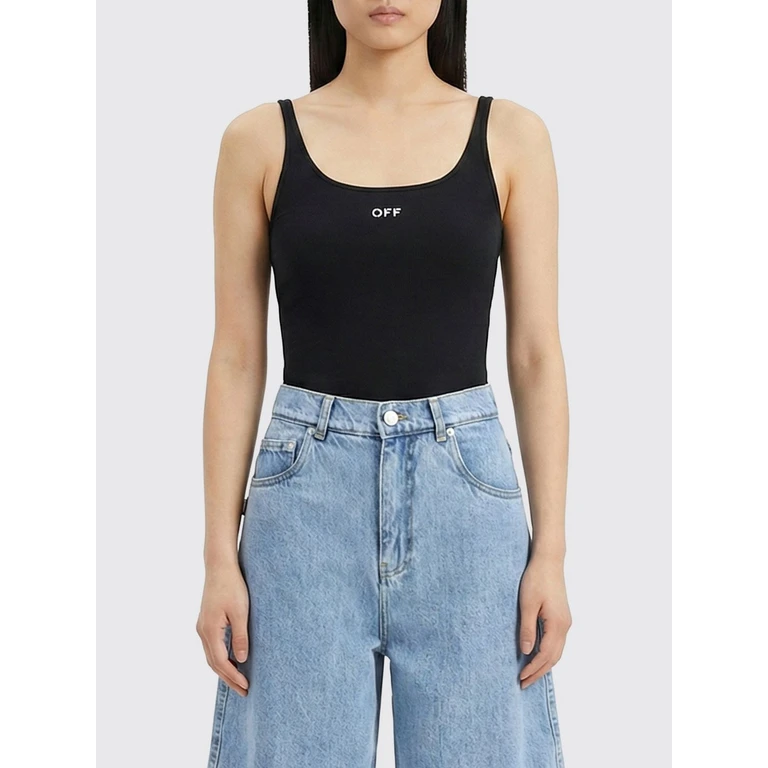 OFF-WHITE T-Shirt Woman color Black (2AD072C99JER002W003)