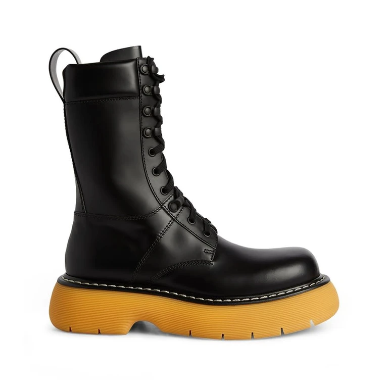 Bottega Veneta Chunky-Sole Ankle-Length Boots