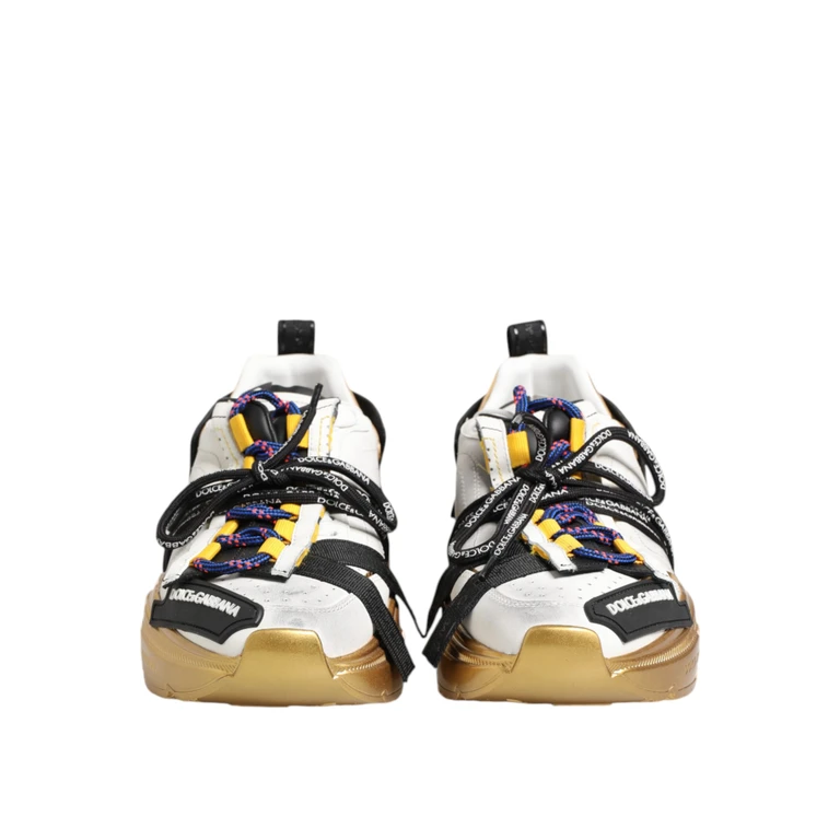 Dolce & Gabbana Multicolor Daymaster Low Top Sneakers Shoes - Men
