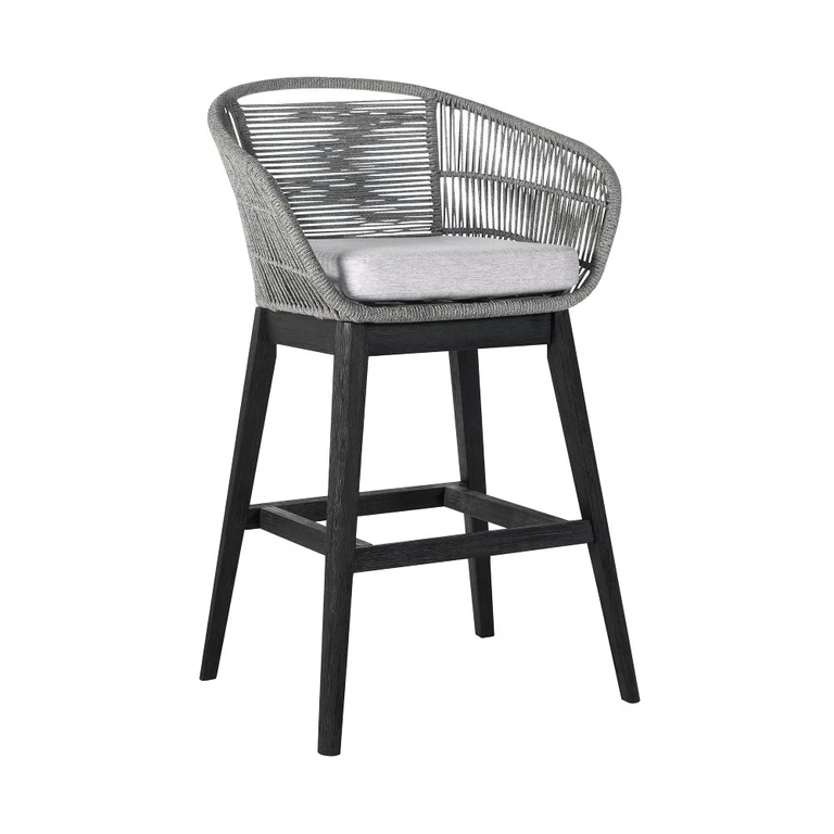 Tutti Frutti Black Outdoor Bar Stool