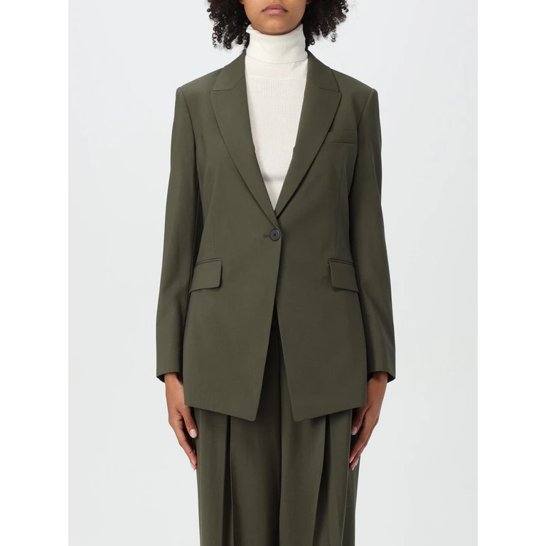 Jacket Woman color Green (H0101113F5J)