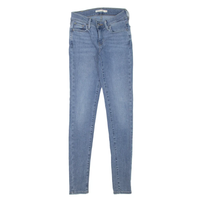 LEVI'S 710 Womens Jeans Blue Slim Skinny W22 L30