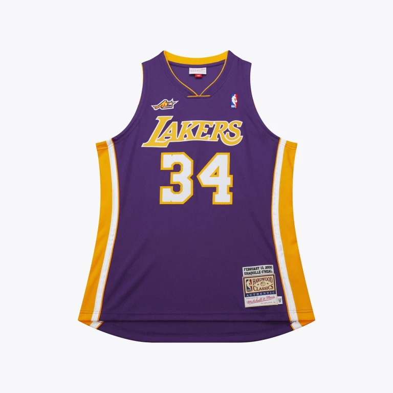 Men's NBA Dark Jersey Lakers 2000 Shaquille O'Neal
