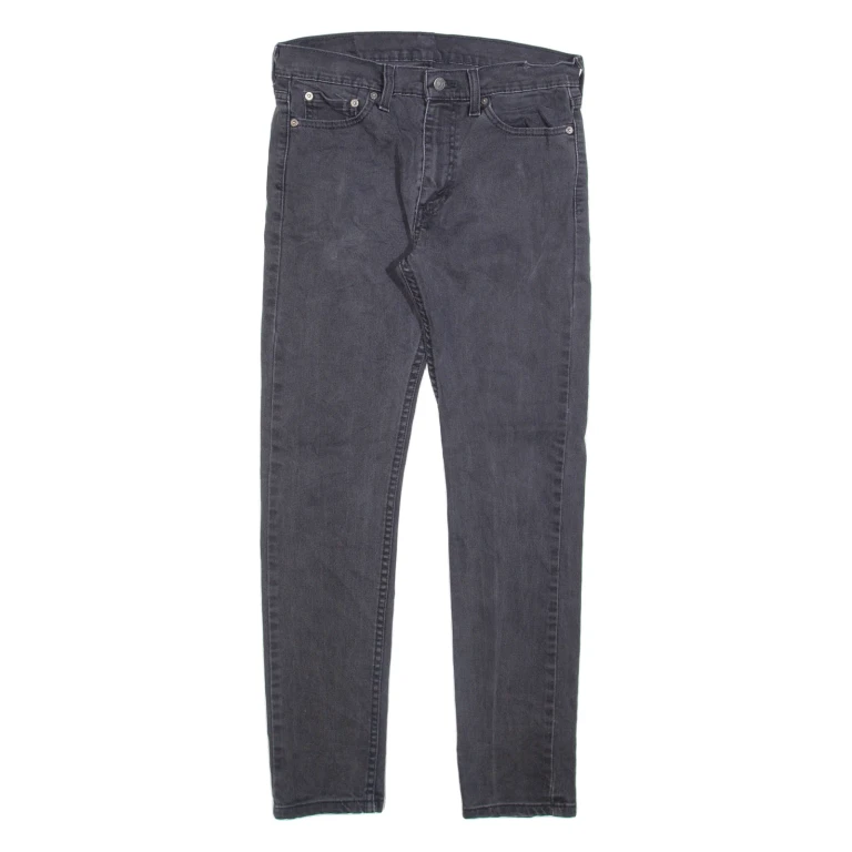 LEVI'S 510 Jeans Mens Grey Slim Skinny W30 L32