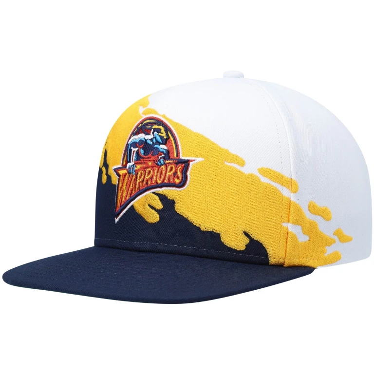 Men's NBA Paintbrush Snapback Hwc Warriors Snapback Caps