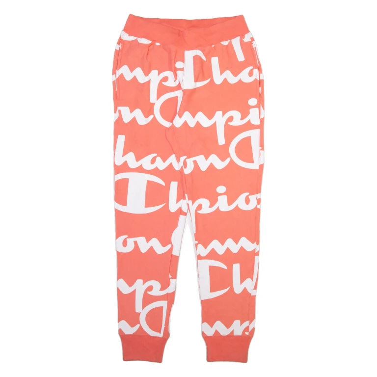 CHAMPION Mens Joggers Pink Tapered M W30 L32