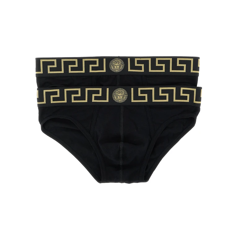 Black Cotton Briefs Clothing - Men