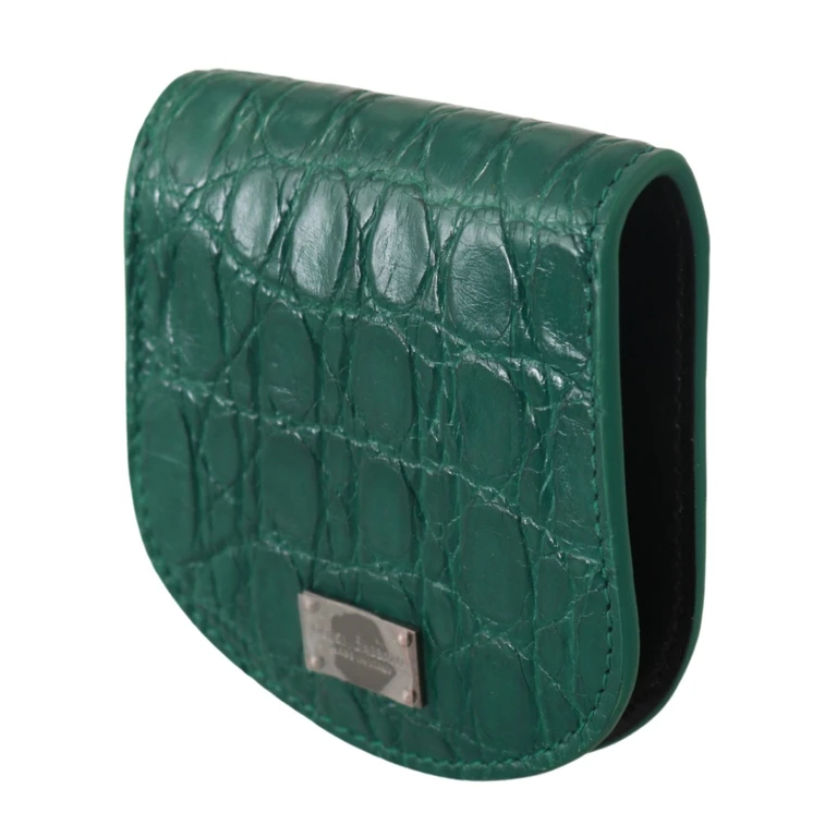 Green Exotic Skins Condom Case Holder Wallet Skin - Men
