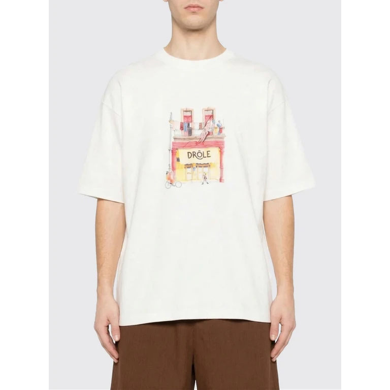 DRÔLE DE MONSIEUR T-Shirt Men color White (KTS307CO002OWOFFWHITE)