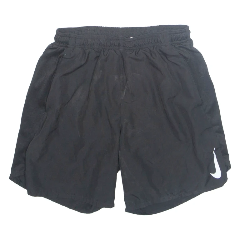 NIKE PINWHEEL Lined Mens Sports Shorts Black S W22