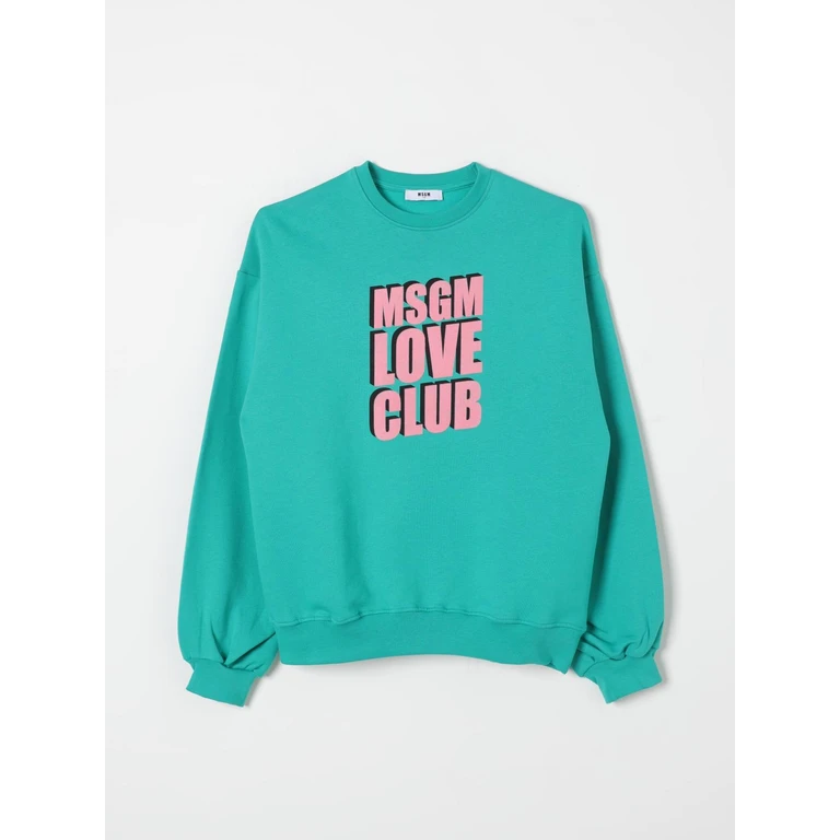 MSGM KIDS Sweater Kids color Green (F4MSJGSW218080)