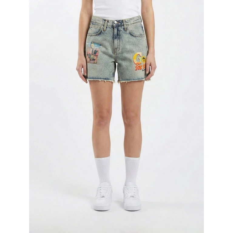 Shorts Woman color Denim (S6BWWOSH119126)