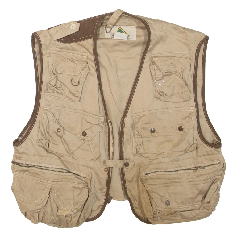 STANSPORT Utility Mens Gilet Beige L