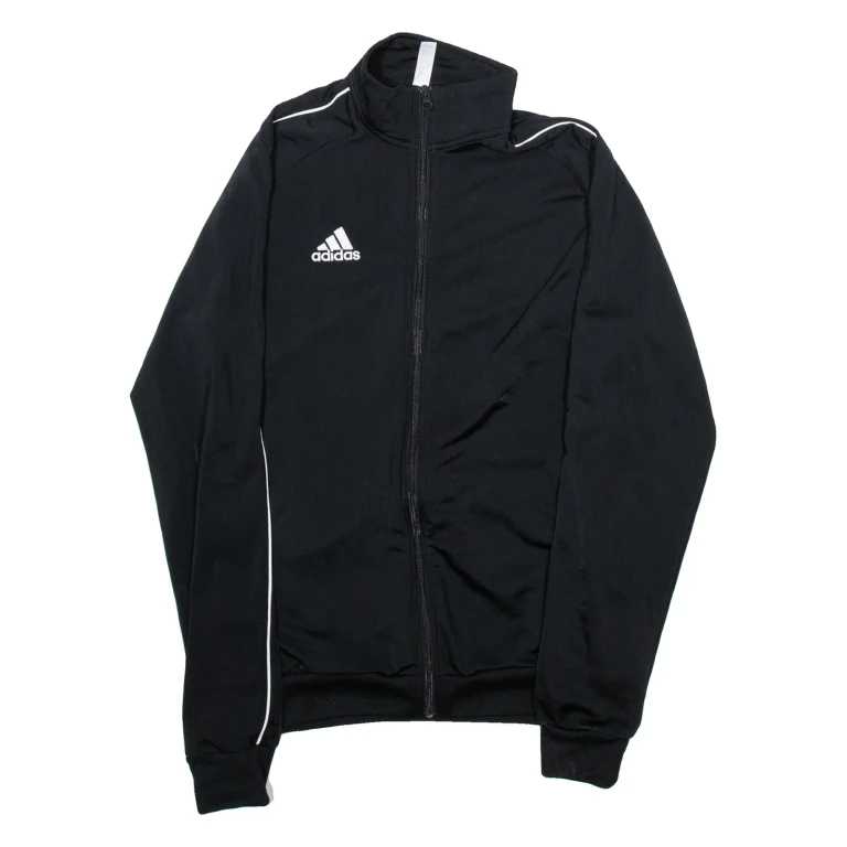 ADIDAS Mens Track Jacket Black M