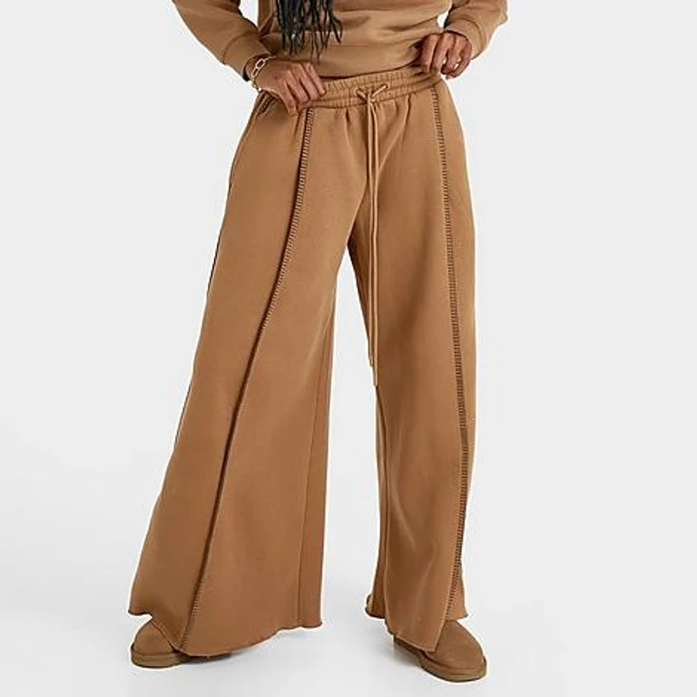 Women's Classic Wide-Leg Pants in Chestnut