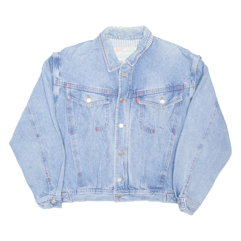 CARRERA Mens Denim Jacket Blue L
