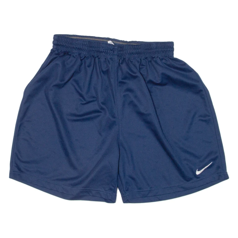 NIKE Mens Sports Shorts Blue Relaxed L W28