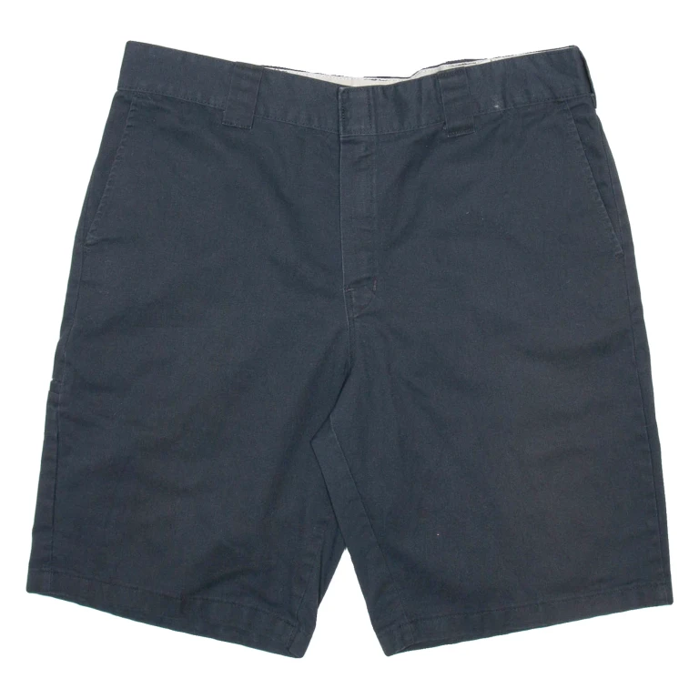 DICKIES Mens Workwear Shorts Black Relaxed XL W38