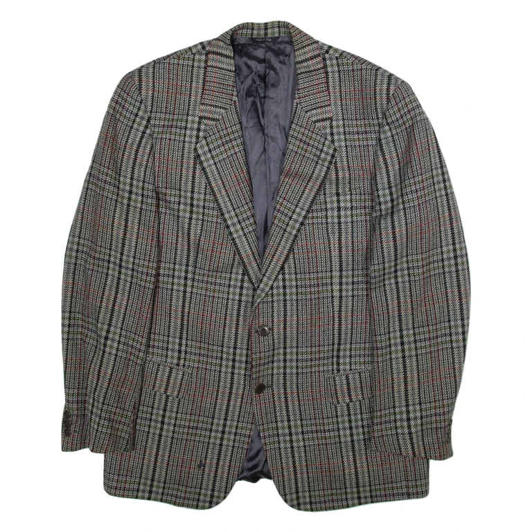FREY Mens Blazer Jacket Grey Wool XL