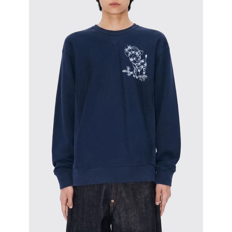 Sweatshirt Men color Blue (FG55SW2074MJ76)