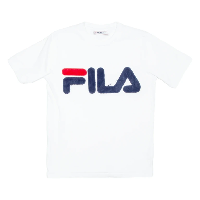 FILA Womens T-Shirt White XS