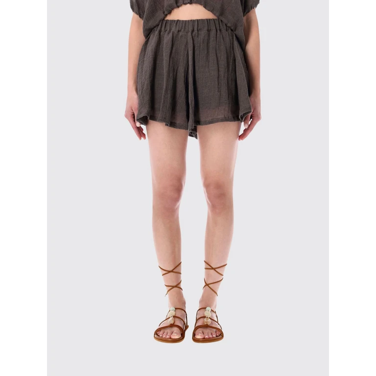 Shorts Woman color Brown (33BLIW29RZ000G486700909)