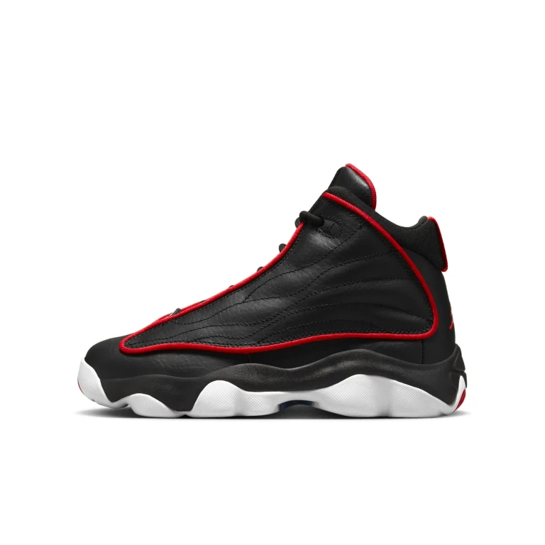 Grade School Pro Strong Gs 'Black University Red' Sneakers