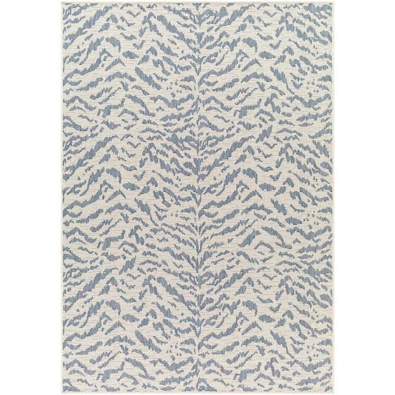 Friso Blue Outdoor Area Rug