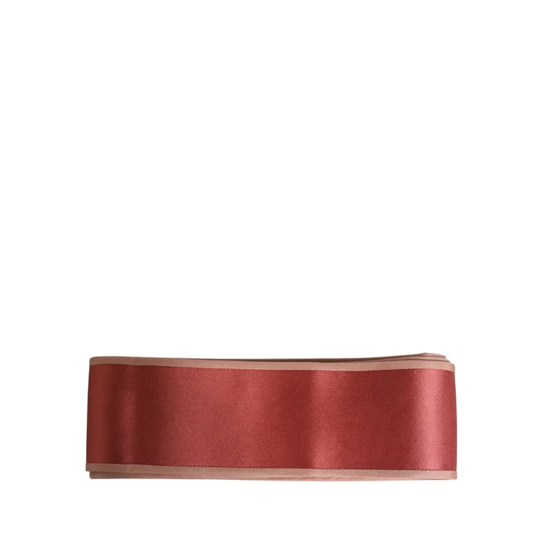 Dolce & Gabbana Pink Silk Satin Waist Women Cintura Belt - Women