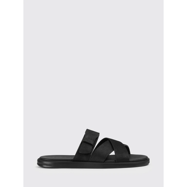 DOUCAL'S Sandals Men color Black (DU3299MYKOUF249NN00)