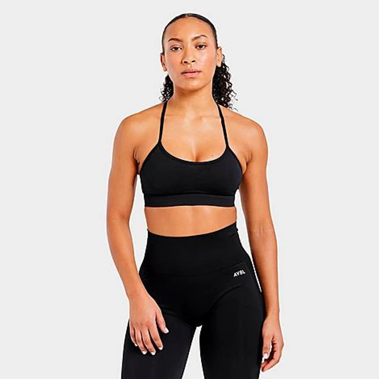 Women's Empower Seamless Sports Bra in Slate