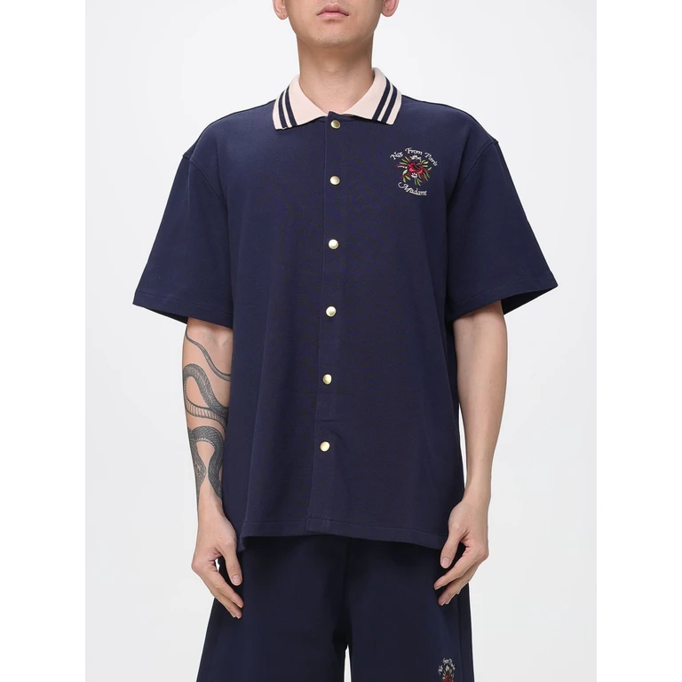 DRÔLE DE MONSIEUR Shirt Men color Blue (JSH247CO264NY)