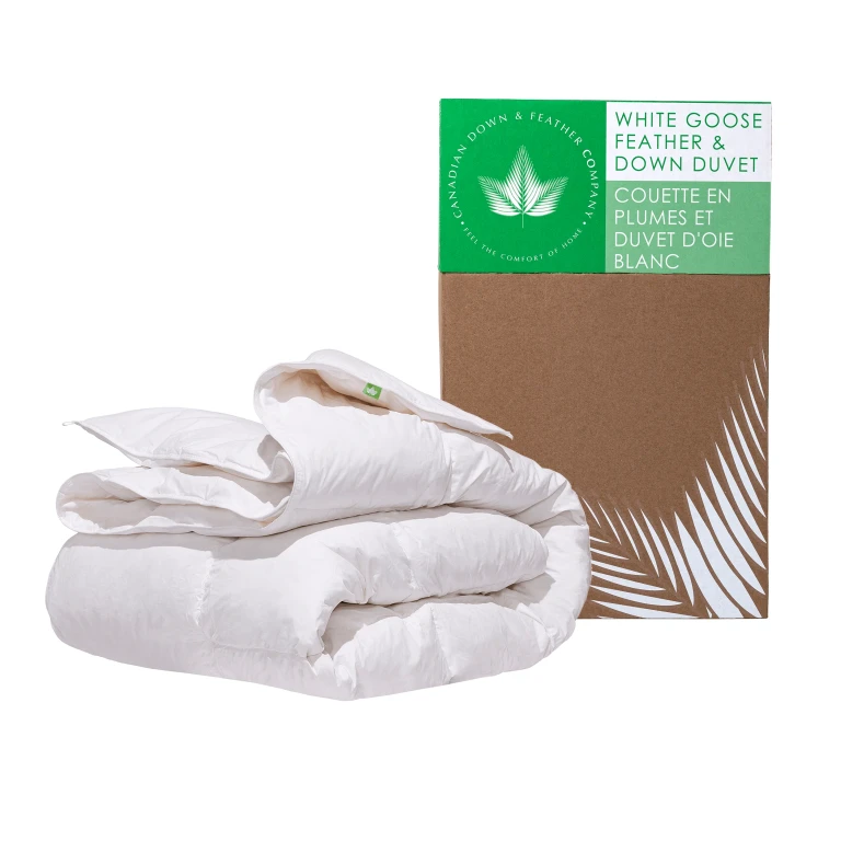 White Goose Feather & Down Duvet, All Season Weight