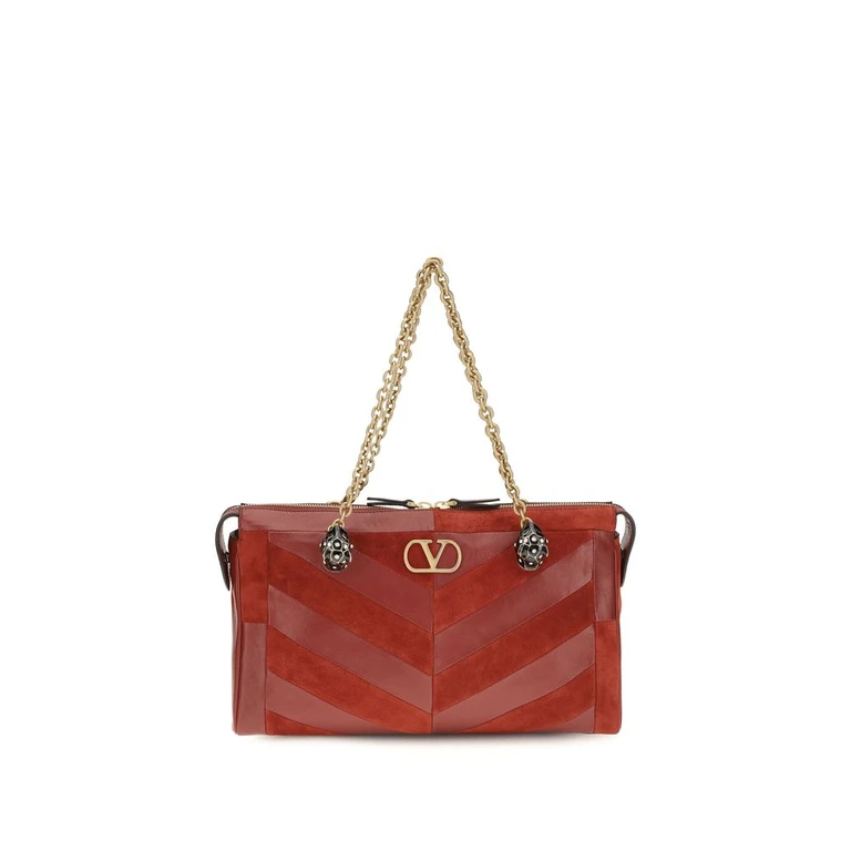 Valentino Garavani Multicolor Calf Leather Bos Taurus Shoulder Bag - Women (VA9W2B0S70DEDAQSBB)