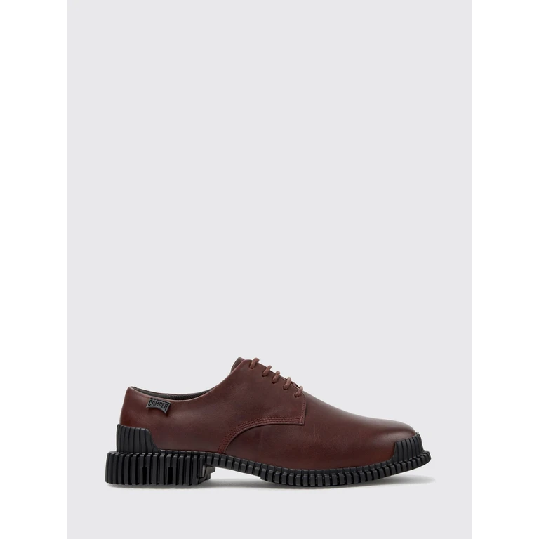 Pix Smooth Leather Derby Shoes with XL Extralight Sole and Low Heel (K201851-010PIX0)