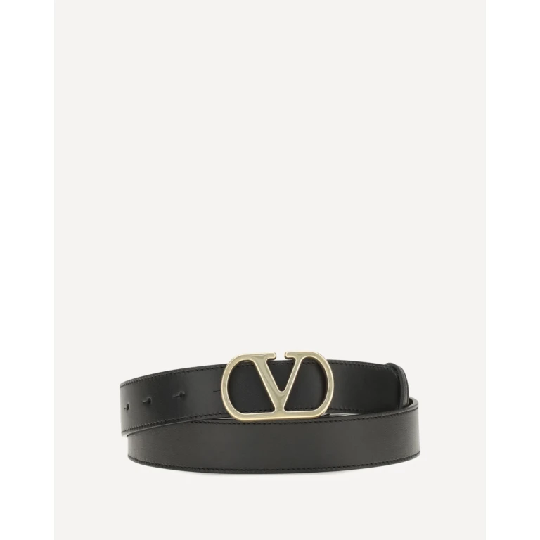 VALENTINO GARAVANI VLogo Signature leather Belt Male 95