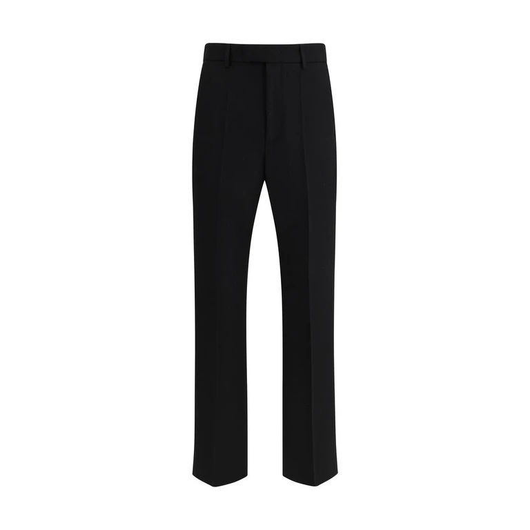 Valentino Black Wool Oves Aries Dress Pants - Men