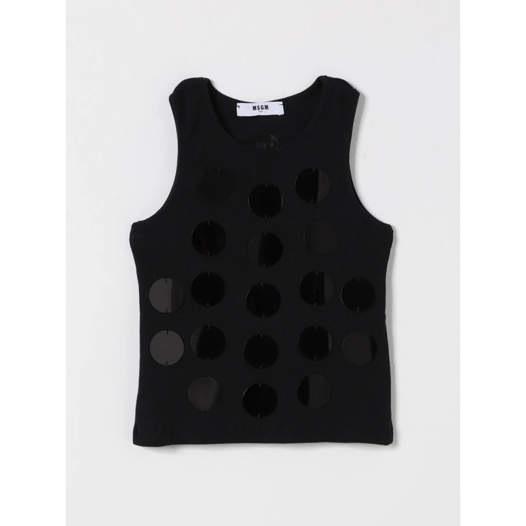 MSGM KIDS T-Shirt Kids color Black (S6MSJGTA100110)