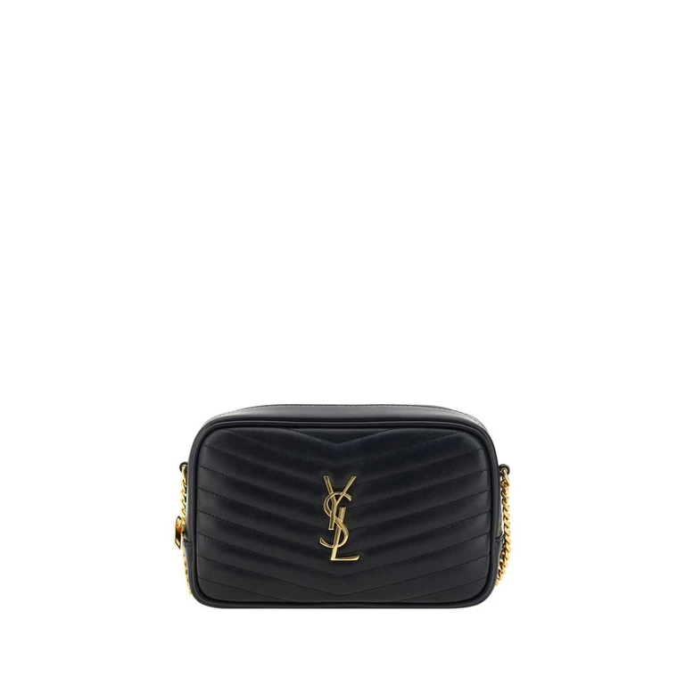 Saint Laurent Black Calf Leather Bos Taurus Shoulder Bag - Women (SA748849DV7011000BB)