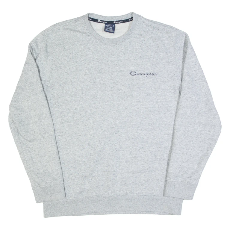 CHAMPION Mens Sweatshirt Grey L