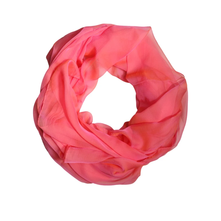 Dolce & Gabbana Pink Silk Rectangle Women Wrap Shawl Scarf - Women