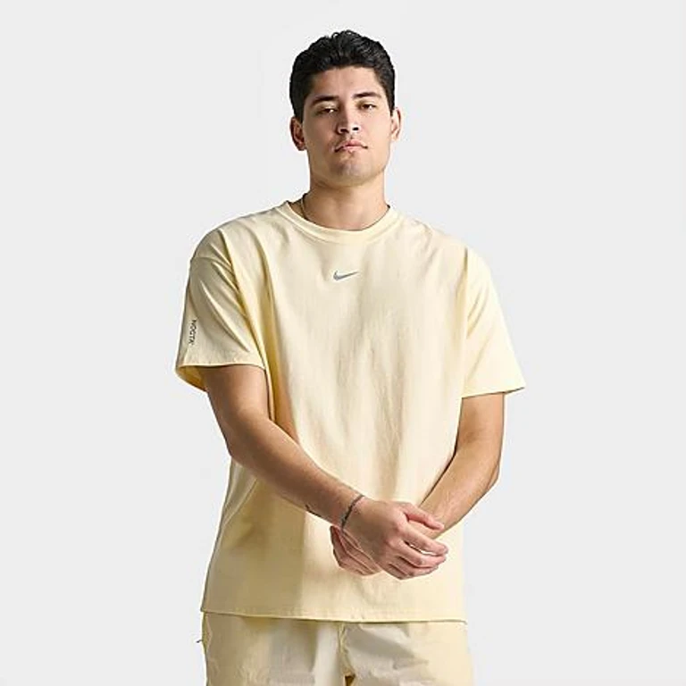 Nike Men's NOCTA NRG 2 T-Shirt in Alabaster/Stealth Size: Small