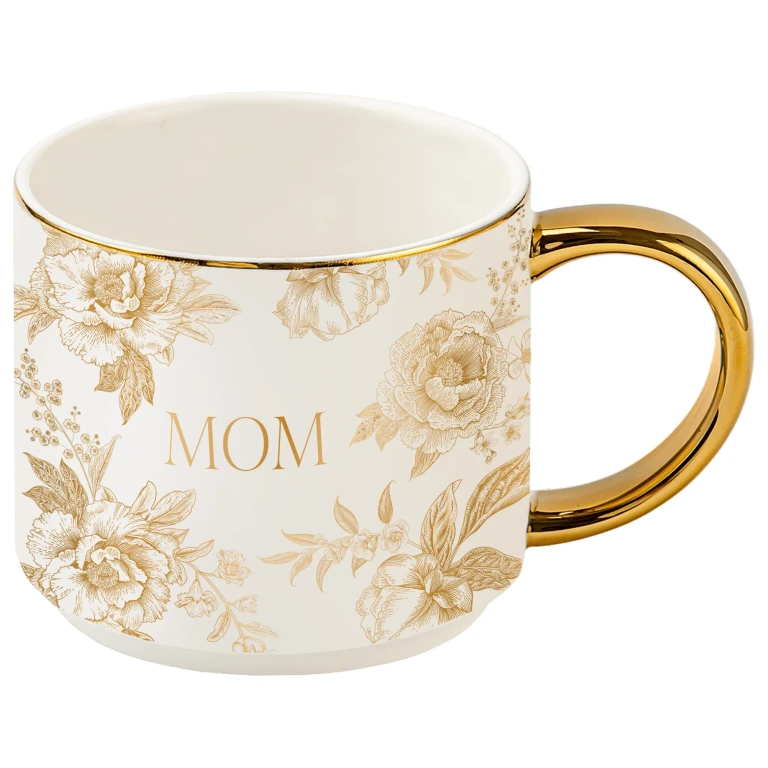 Gold Mom 14 oz Coffee Mug