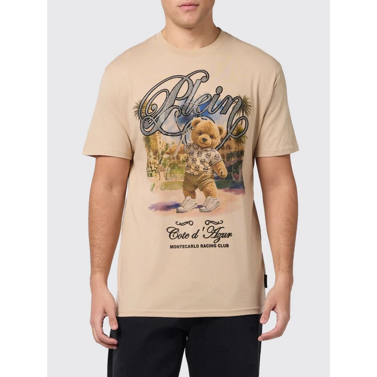 T-Shirt Men color Beige (SAFCMTK8893PJY002N06)