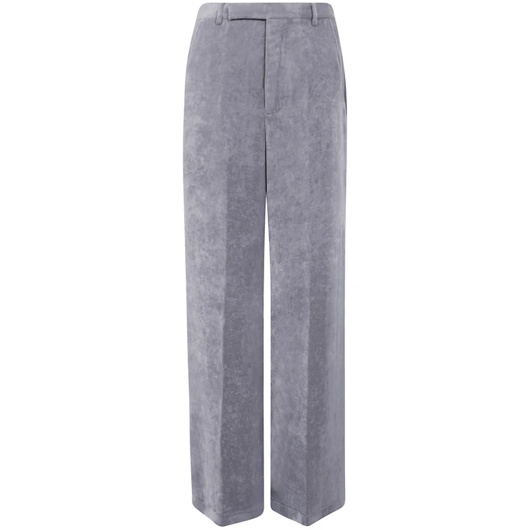Pants Wide Tailored "Rp02f5356.V 28 Steel"