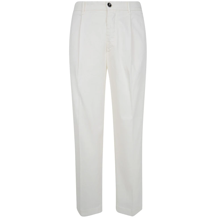 NINE IN THE MORNING "Philip" Chino Trousers With Pences